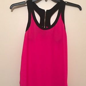 Express | Pink and Black Top